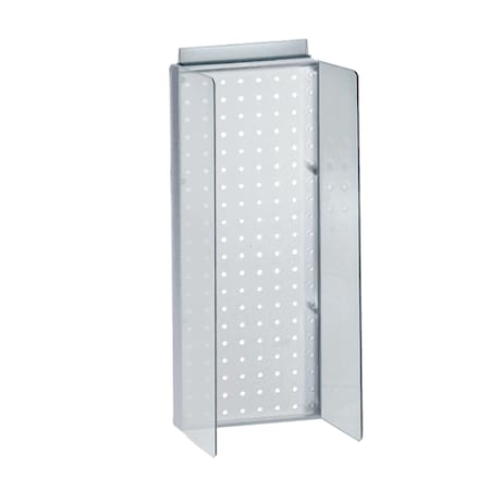 Azar Displays 8"W x 20.625"H Pegboard Powerwing Display 700359-CLR